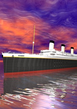 Titanic 1912 - 2012 clipart