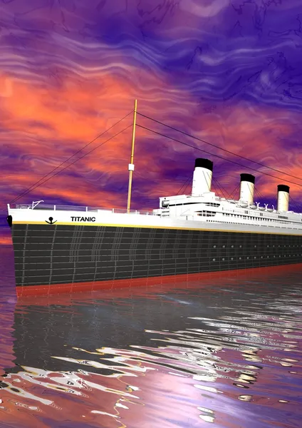 Титанік 1912 2012 — стокове фото