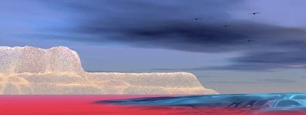 Landschap ijsberg — Stockfoto