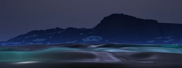 Landskap isberg — Stockfoto