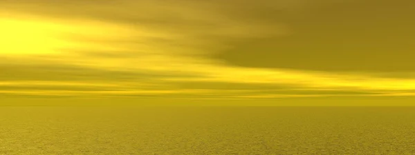 Landskap sunrise — Stockfoto