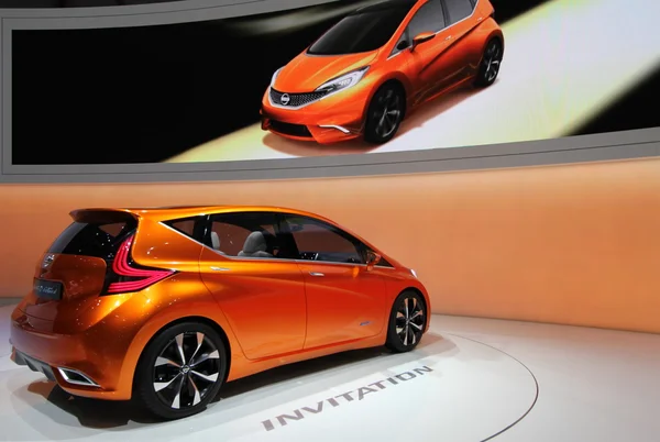 Nissan uitnodiging oranje — Stockfoto