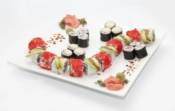 stock image Sushi and rolls