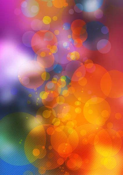 Color Bokeh against a dark background for use at graphic design — Stock Photo, Image