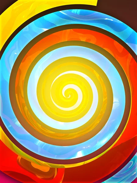 Color serpantine background — Stock Photo, Image