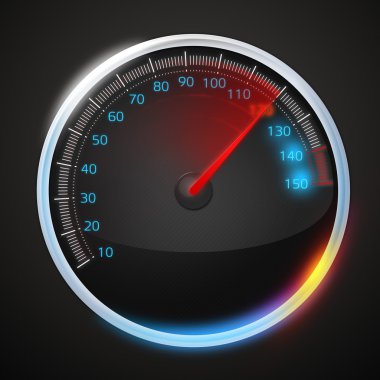 Speedometer clipart