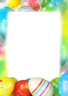 Easter frame clipart