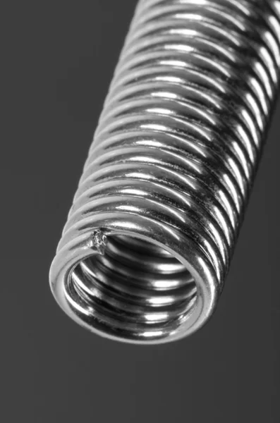 Coiled metal spring — Stock Photo, Image