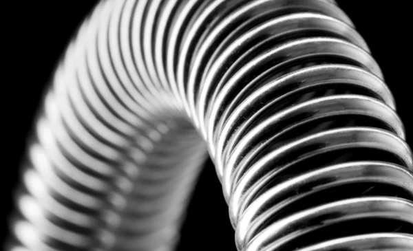 Coiled metal spring — Stock Photo, Image