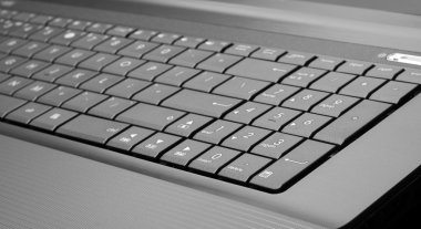 Laptop keyboard clipart
