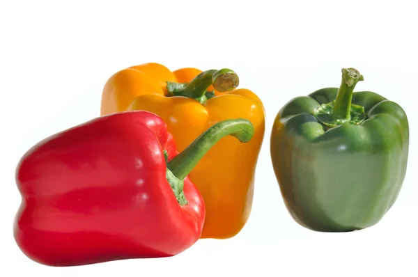 Three peppers — Stock Photo, Image
