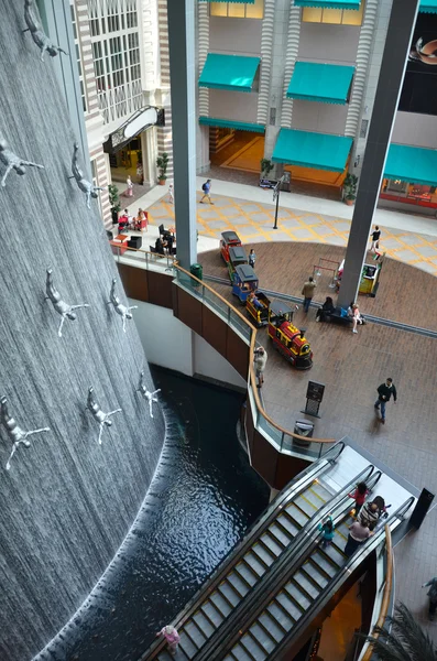 stock image Dubai Mall fountain, UAE