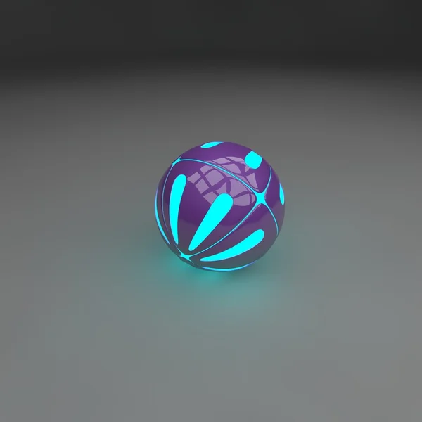 Violet tech ball