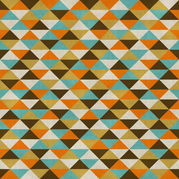 Bezešvé geometrický vzor na papír textury — Stock fotografie