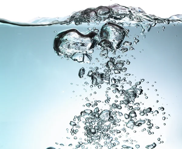 Fresh Water With Bubbles — Stock Photo, Image