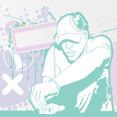 Club Dj clipart