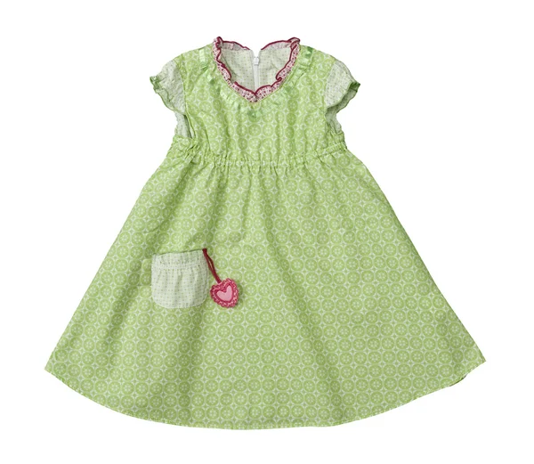 Kleid für kleine Mädchen — Stockfoto
