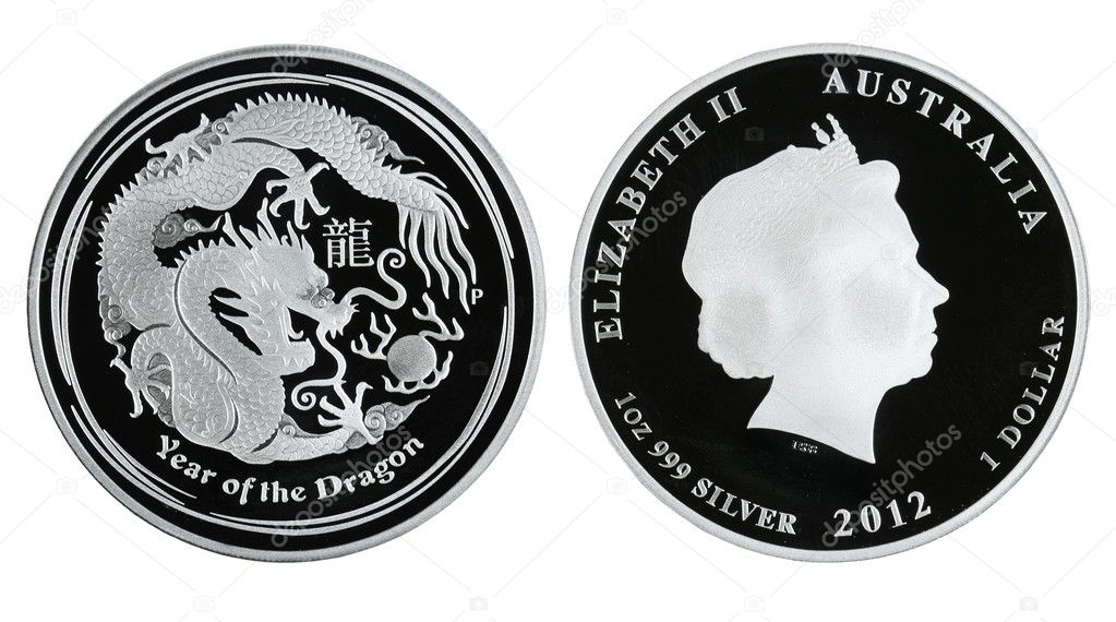 Australian silver dollar