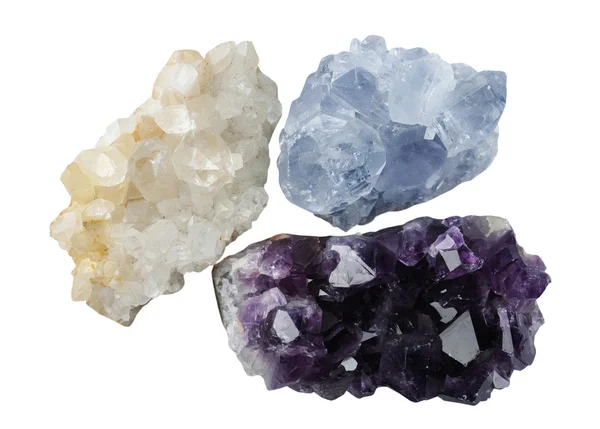 Kvarts kristaller — Stockfoto