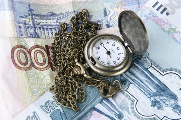 Watch on a chain — Stock Photo, Image