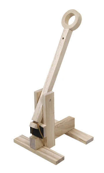 木製の投石機 — ストック写真