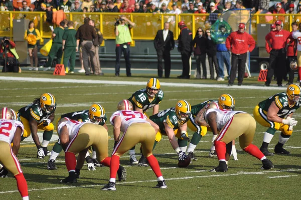 Aaron Rodger de los Green Bay Packers — Foto de Stock