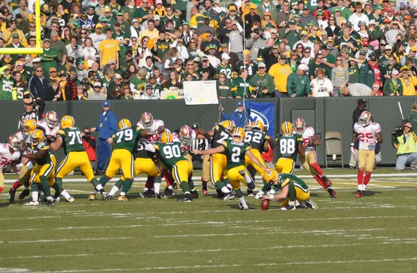 Mason Crosby de los Green Bay Packers — Foto de Stock