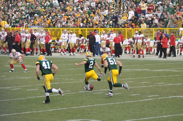 Mason Crosby of the Green Bay Packers