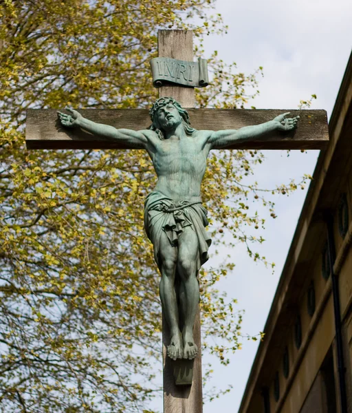 Jesús en la cruz — Foto de Stock