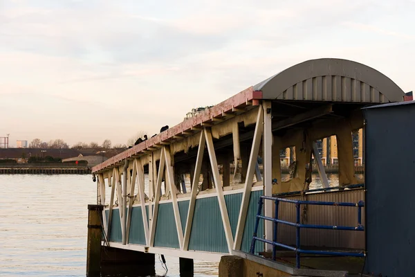 Terkedilmiş pier — Stok fotoğraf