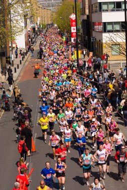 London marathon clipart