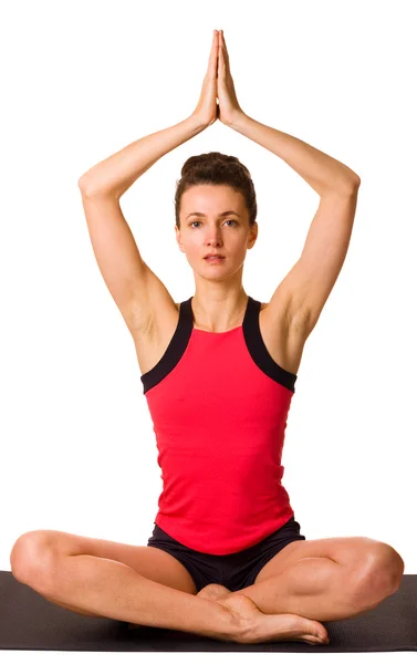 Chica de yoga —  Fotos de Stock