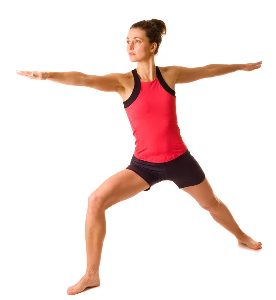 Yoga flicka — Stockfoto