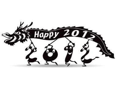 mutlu yeni yıl 2012, ejderha yılı