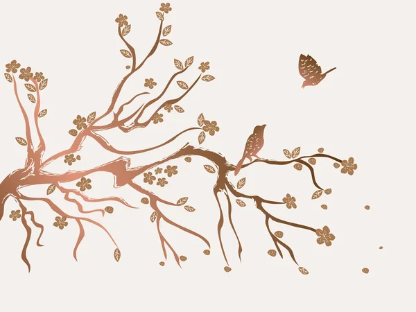 梅の花 — ストックベクタ