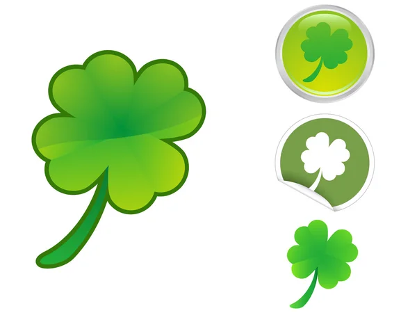 Four Leaf Clover icon — Stock Vector