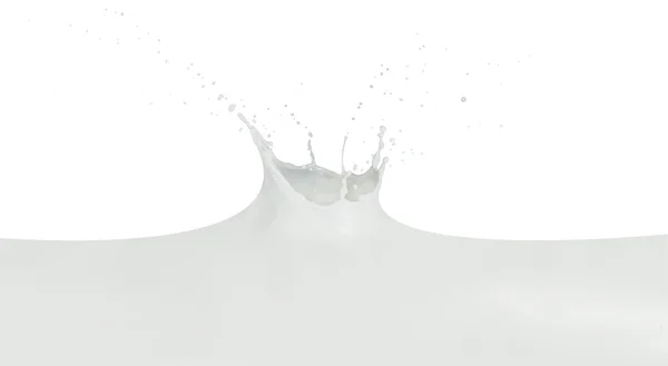 stock image Milk splash