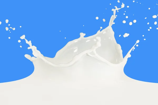 Milk splash — Stock Photo, Image