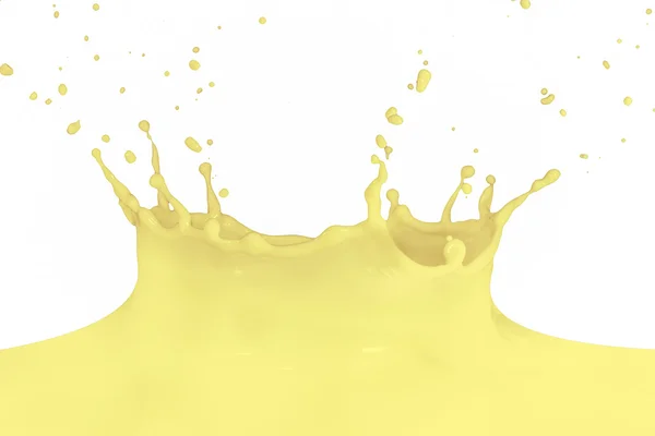 Splashing milk — Stock Photo, Image