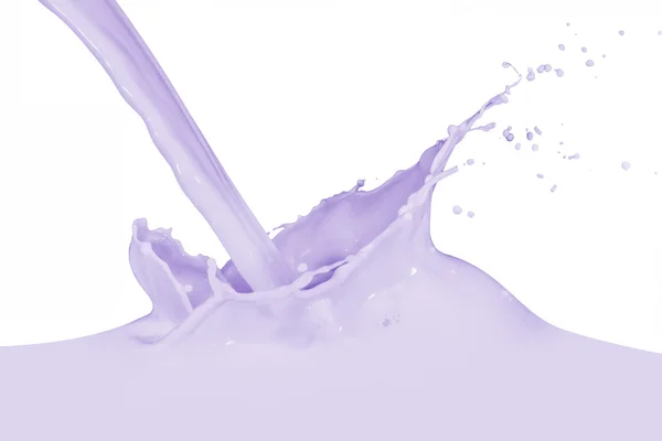 Брызги молока — стоковое фото