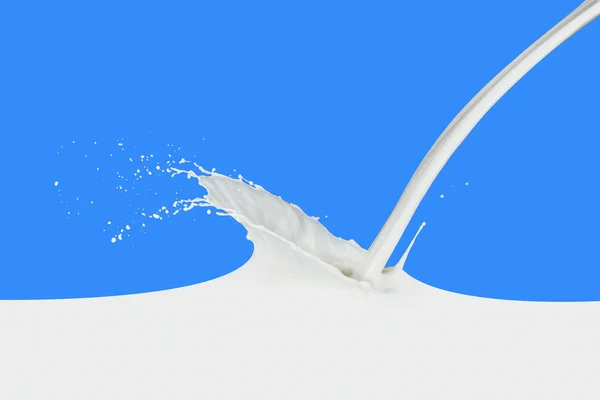 stock image Milk splash