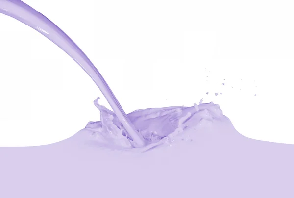 Spruzzare il latte — Foto Stock