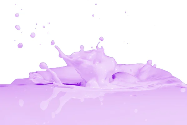 Éclaboussures de lait — Photo