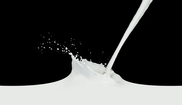 Milk splash — Stock Photo, Image