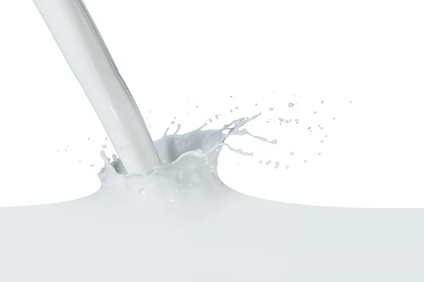 Milk splash — Stock Photo, Image