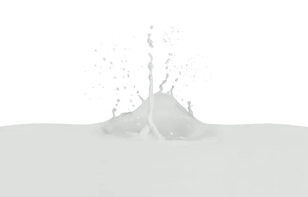 stock image Milk splash