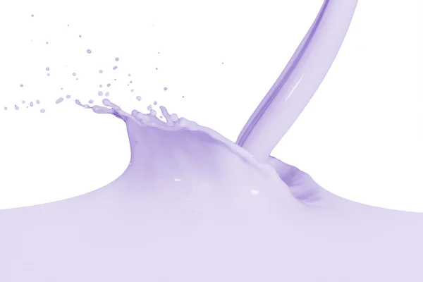 Stänk mjölk — Stockfoto