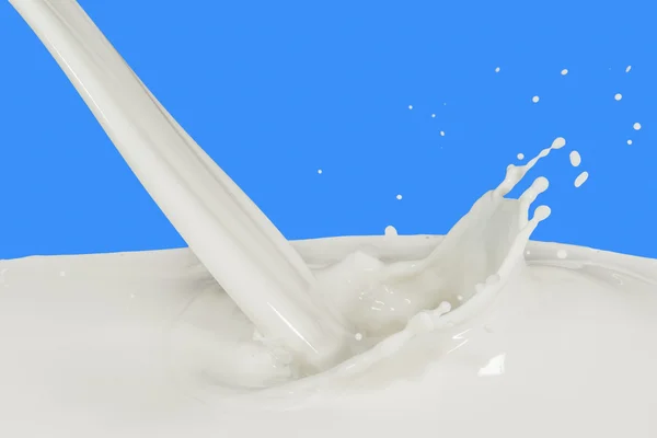 stock image Milk splash