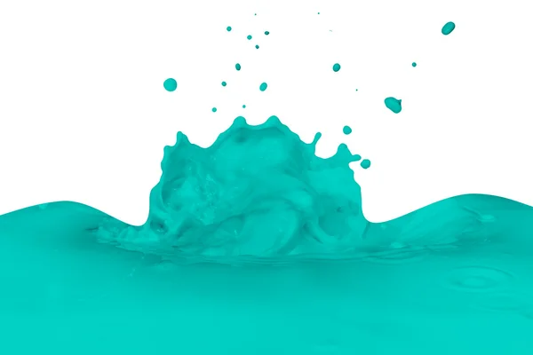 stock image Splashing paint