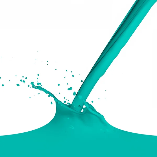 stock image Splashing paint